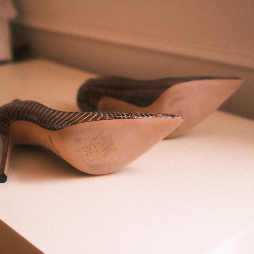 Jimmy Choo Python Pumps, Like - New - image 6